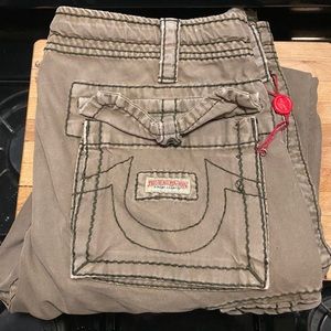 True religion cargo jeans size 34 MEN 100% REAL
